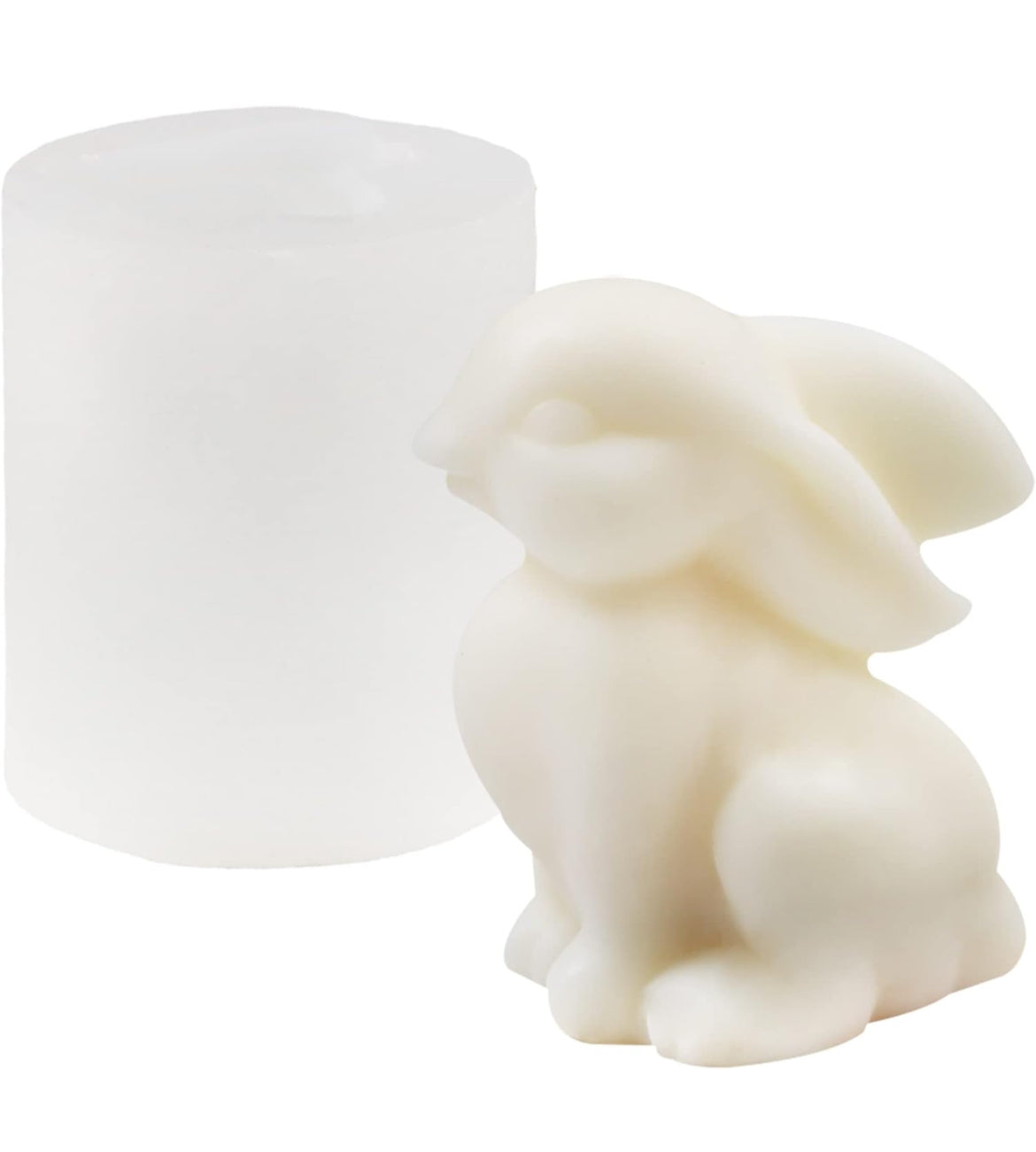 3D Rabbit Candle 🐰
