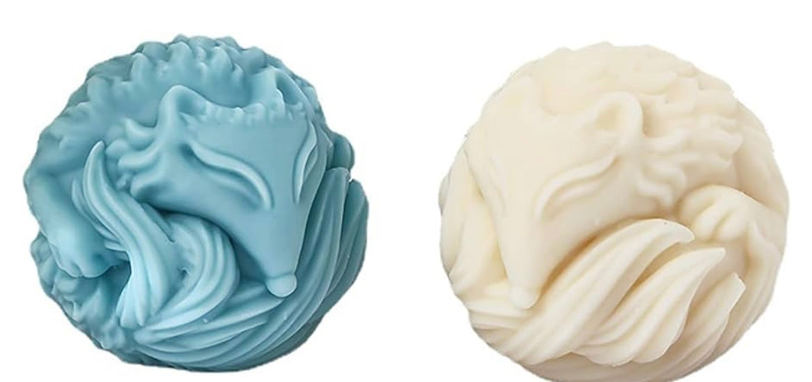 Sleeping Foxes Candle molds 🦊💤