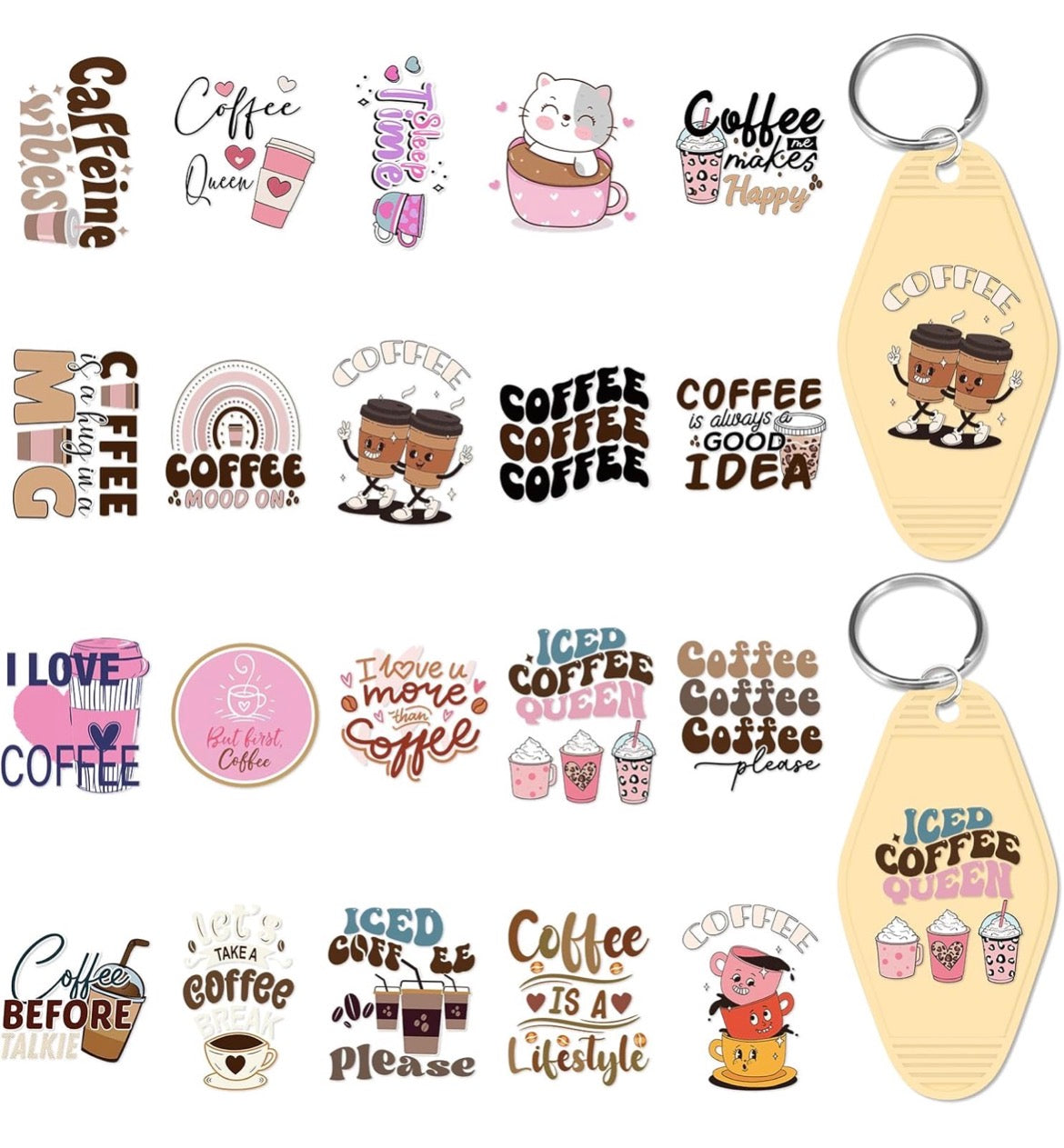 Cuppa Cozy Keychains ☕️