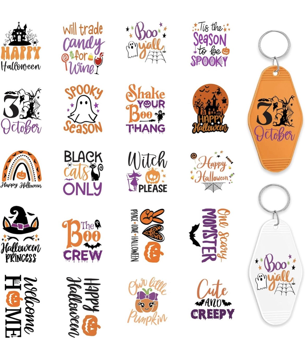 👻 Spooky Cuties Keychain Collection 🎃🩷