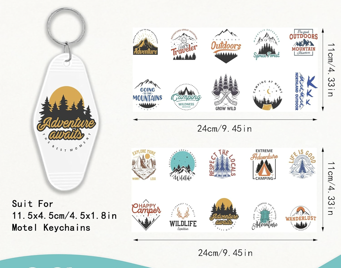 Travel Keychain Designs 🧳 🗺️📍