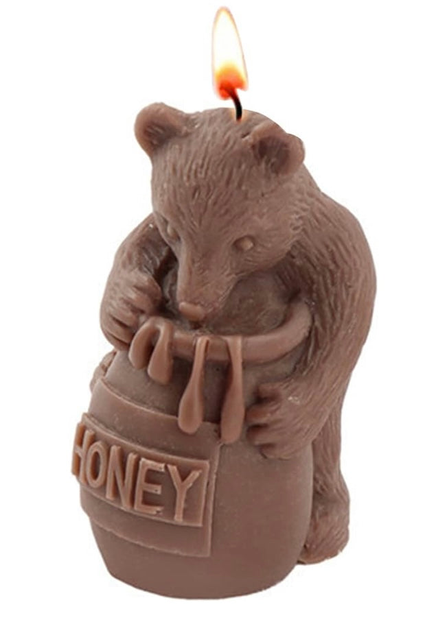 Bear holding Honey Jar Candle 🐻🍯