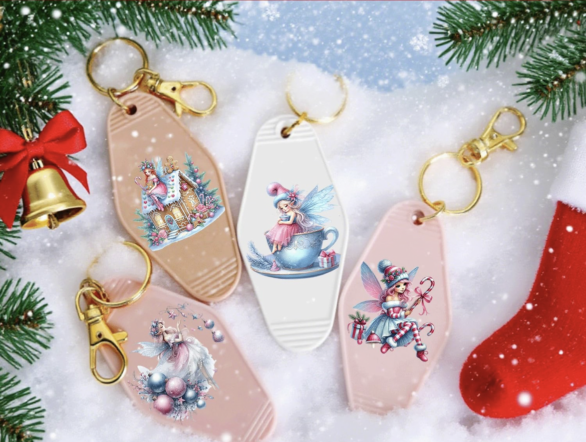 Cute Christmas Fairy designs 🧚♀️✨🎄