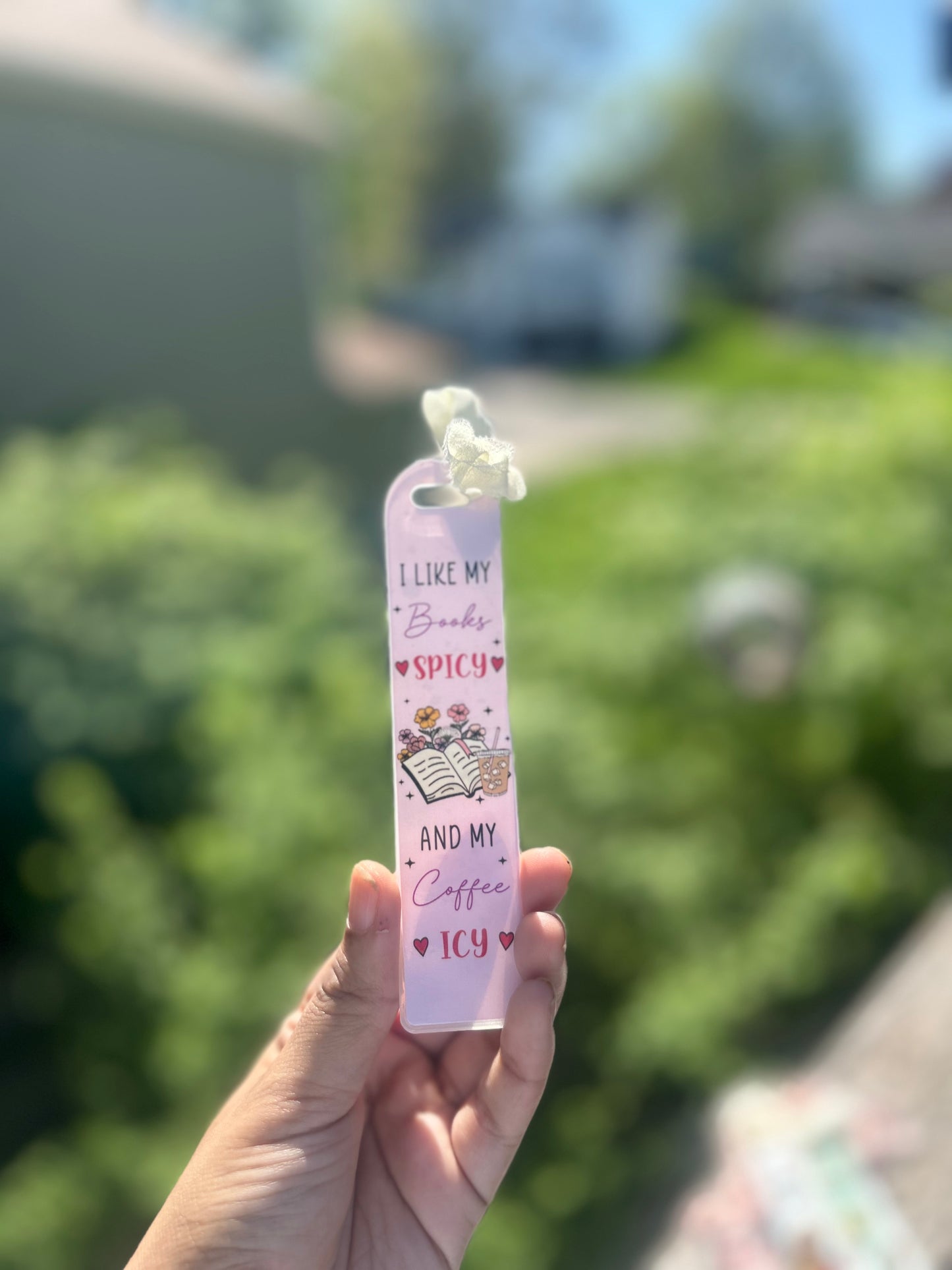 “I like my books spicy” bookmark 🥵