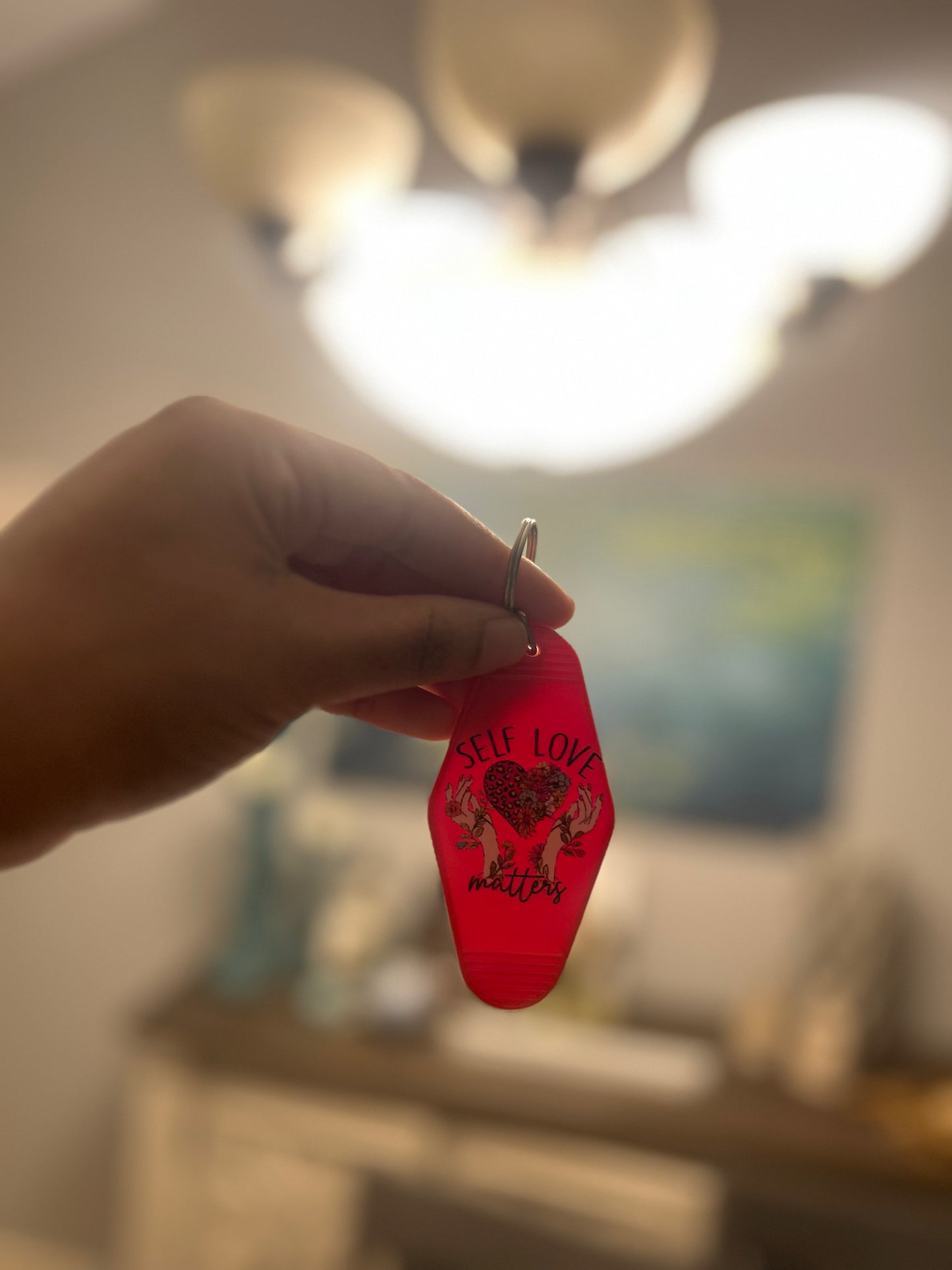 Self Love Matters Motel Keychain