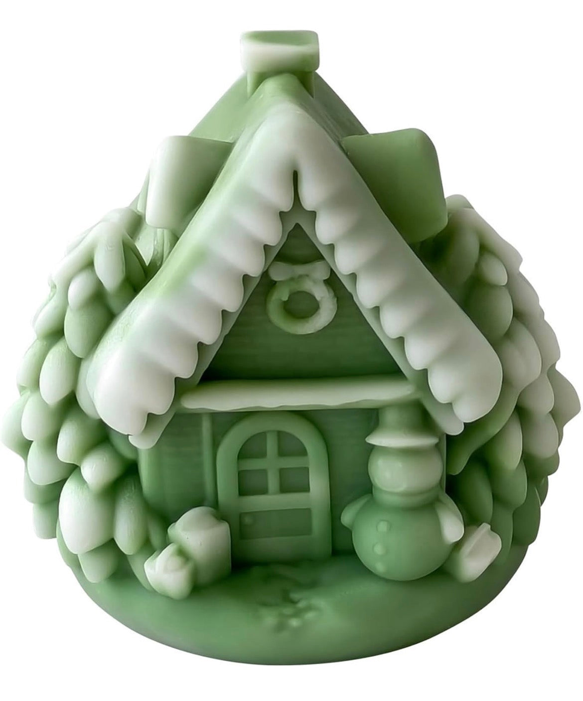 Christmas house candle ✨💚🕯️
