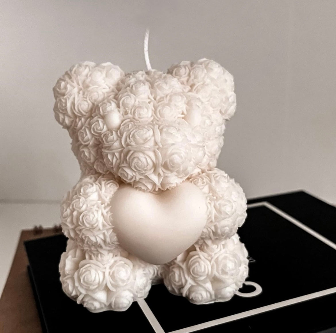 Heart & Rose Bear 🌹