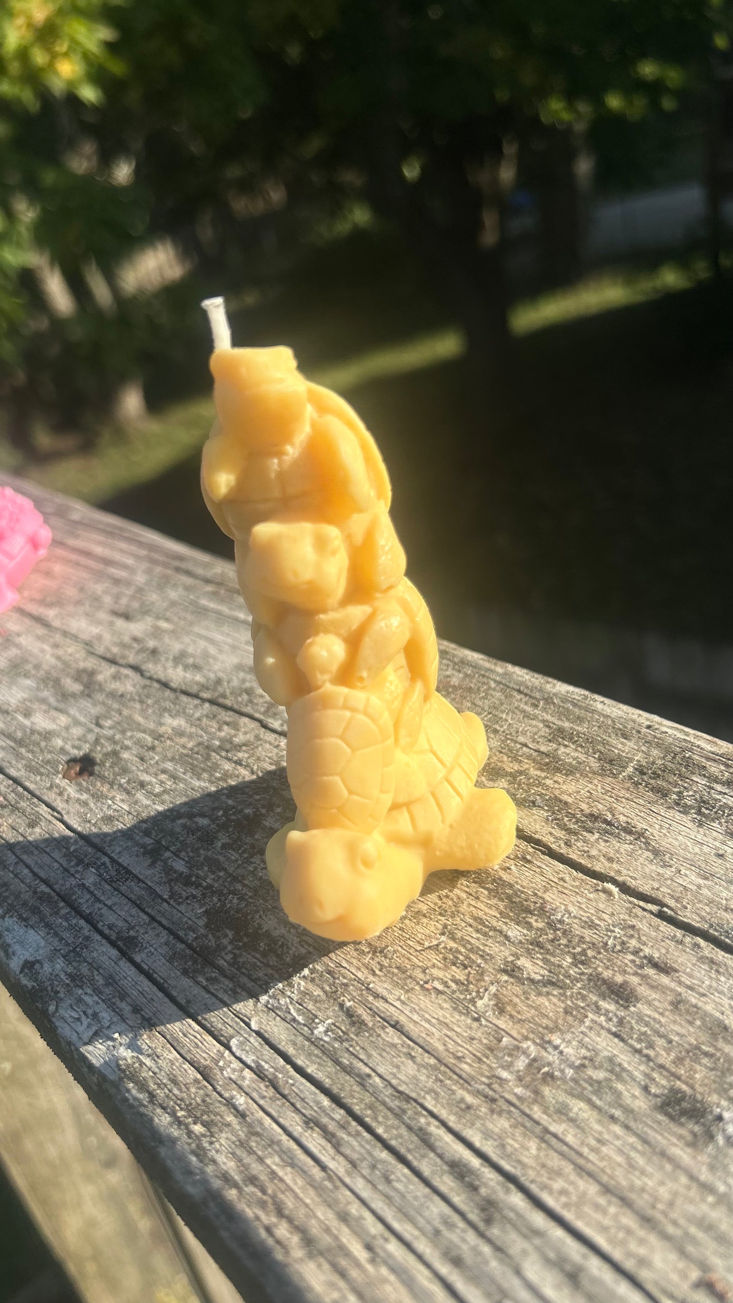 Stacking turtle candle 🐢🕯️