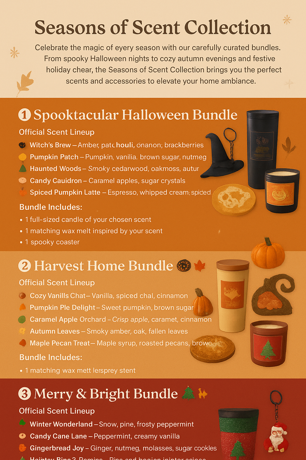 🌟 Seasons of Scent Bundles Collection 🌟