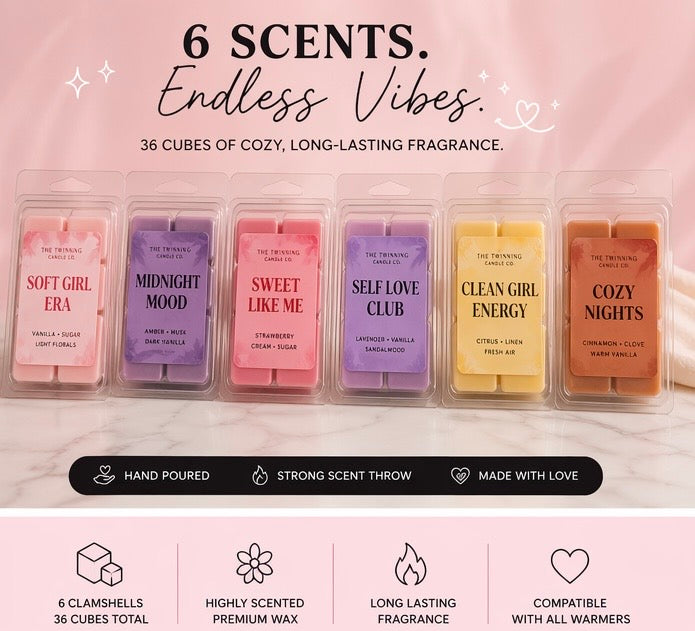 ✨ The Ultimate Vibe Melt Pack (6 Clamshells) ✨