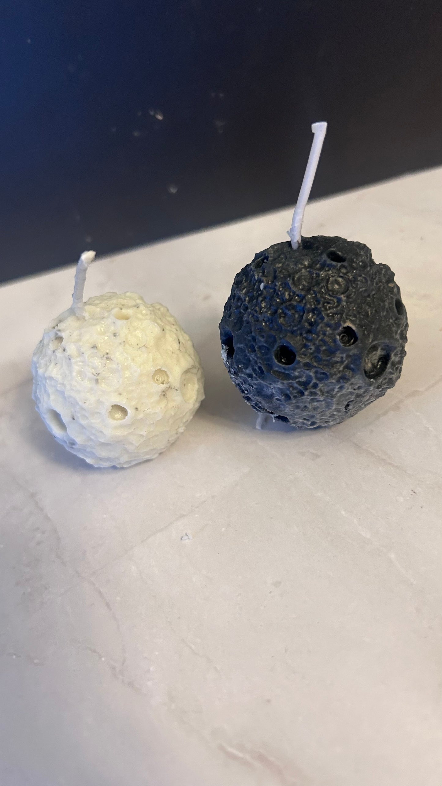 2 set moon candles 🌑✨