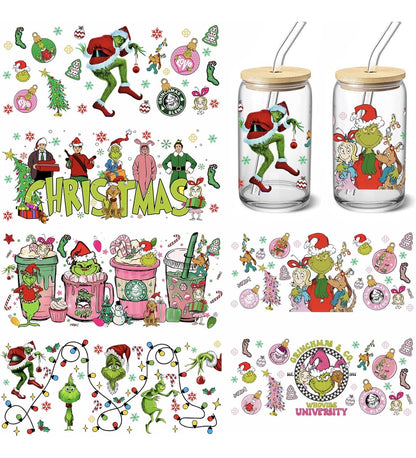 Cup of Grinchmas Cheer designs 💚🎅🏼