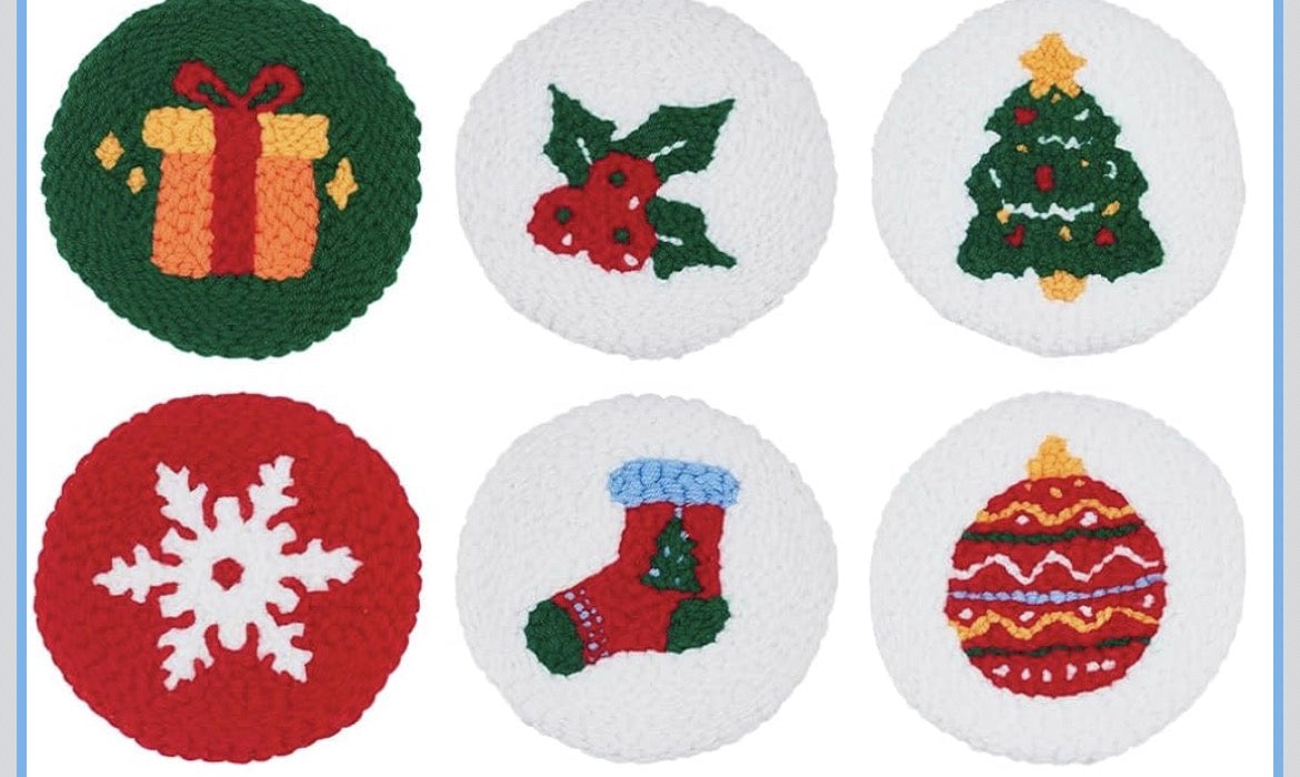 “Christmas Time Coaster” designs 🎄❤️