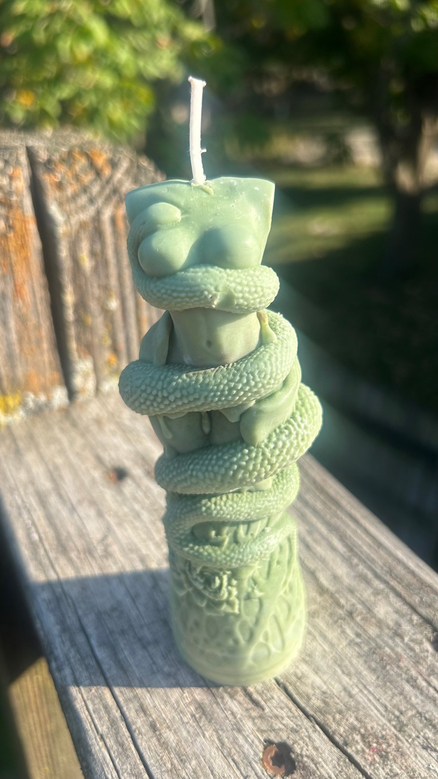 Snake Body Candle 🕯️🐍