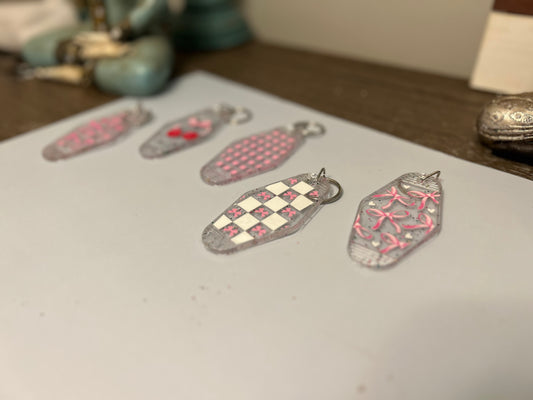 The Sweet & Rosy Keychain Collection 🎀🍒