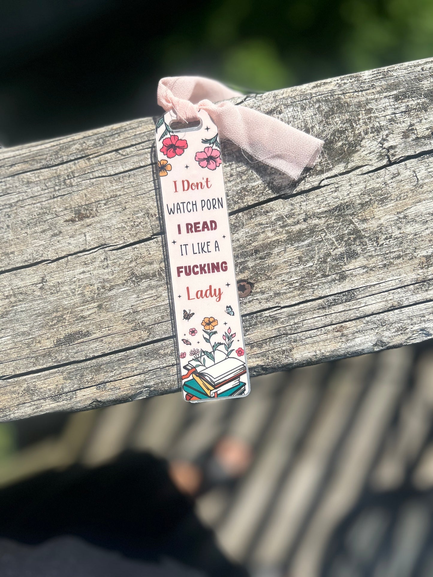 “I don’t watch” bookmark ✨