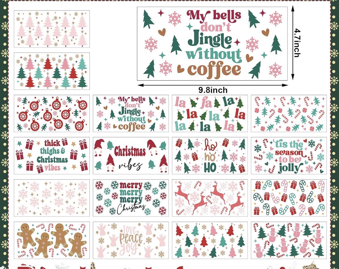❄️ Pink Winter Wonderland: Custom Tumbler Collection 🌸🎄