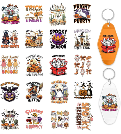 Halloween Lovers Keychain Designs 🎃👻