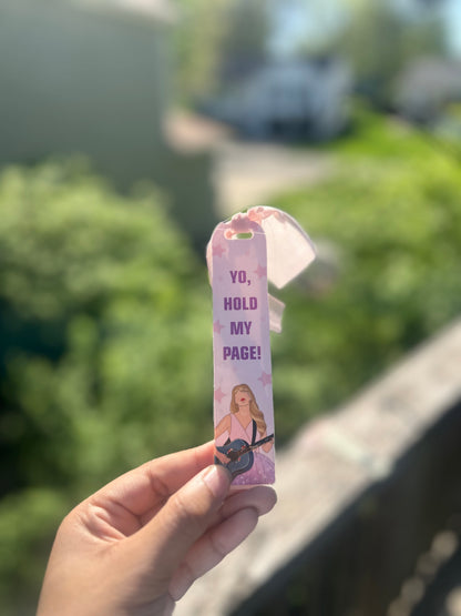 “Yo, hold my page!” bookmark ✨