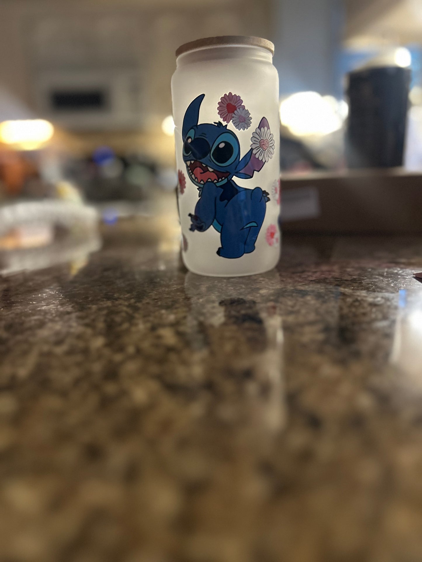 Stitch Frosted Tumbler 16oz – Cute & Cozy
