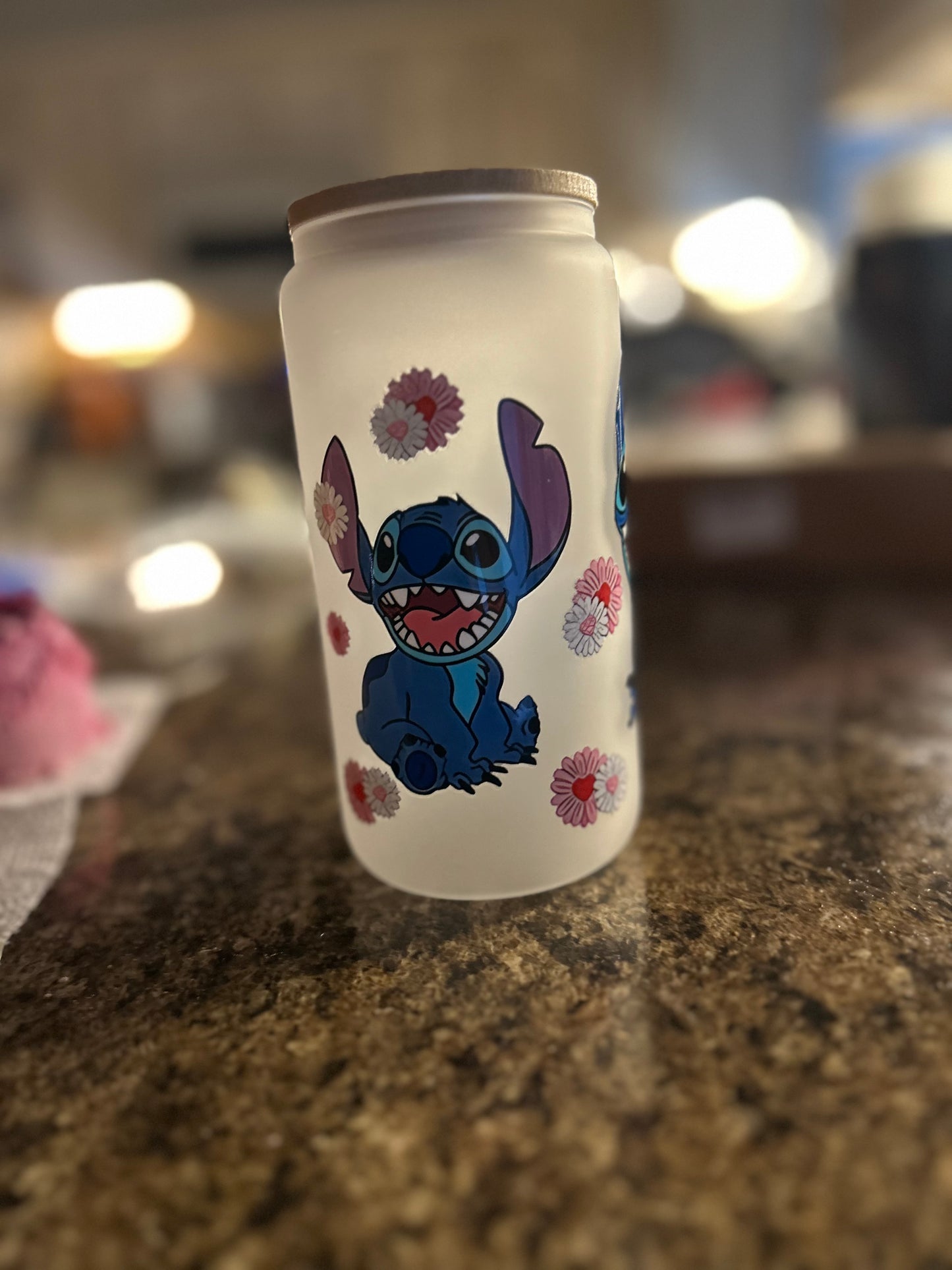 Stitch Frosted Tumbler 16oz – Cute & Cozy