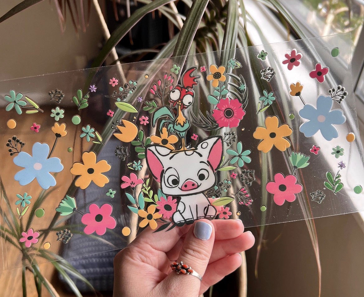 🐷 Piggy Pal: 16oz Pua Adventure Cup 🌺✨
