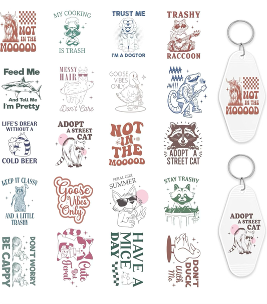 Funny Animal Keychain Designs 🔑🦝🐾