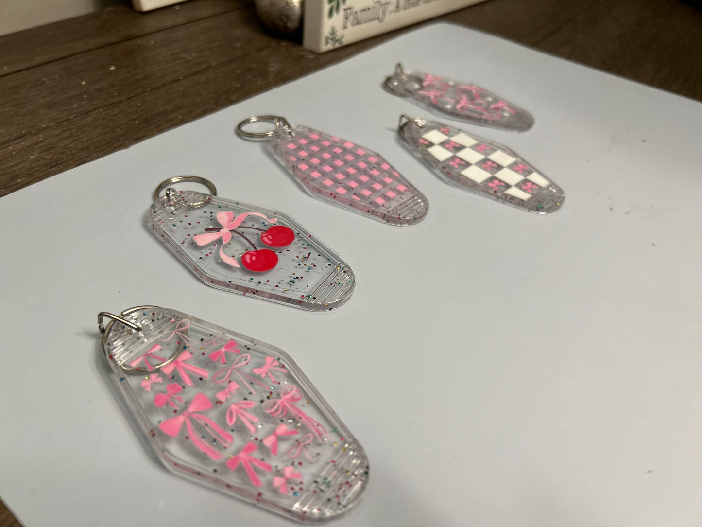 The Sweet & Rosy Keychain Collection 🎀🍒