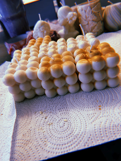 6 - 3D Bubble Candles