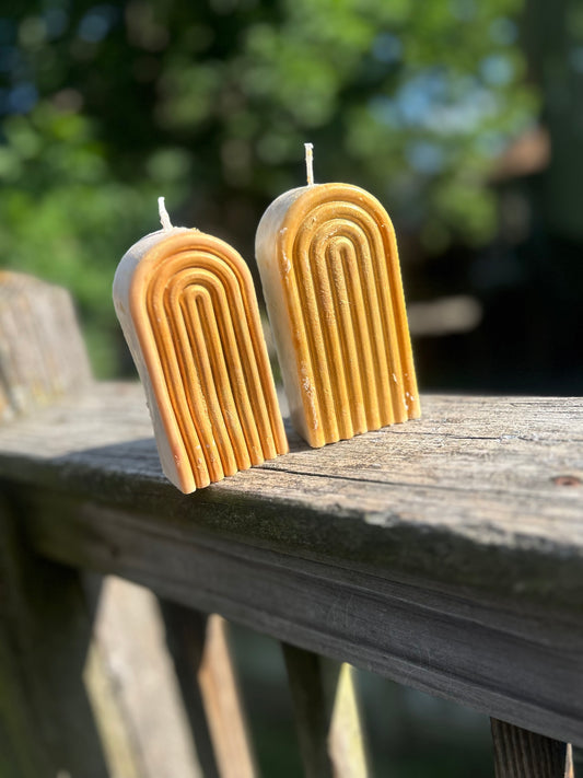 4 Ring Rainbow candle 🌈☁️