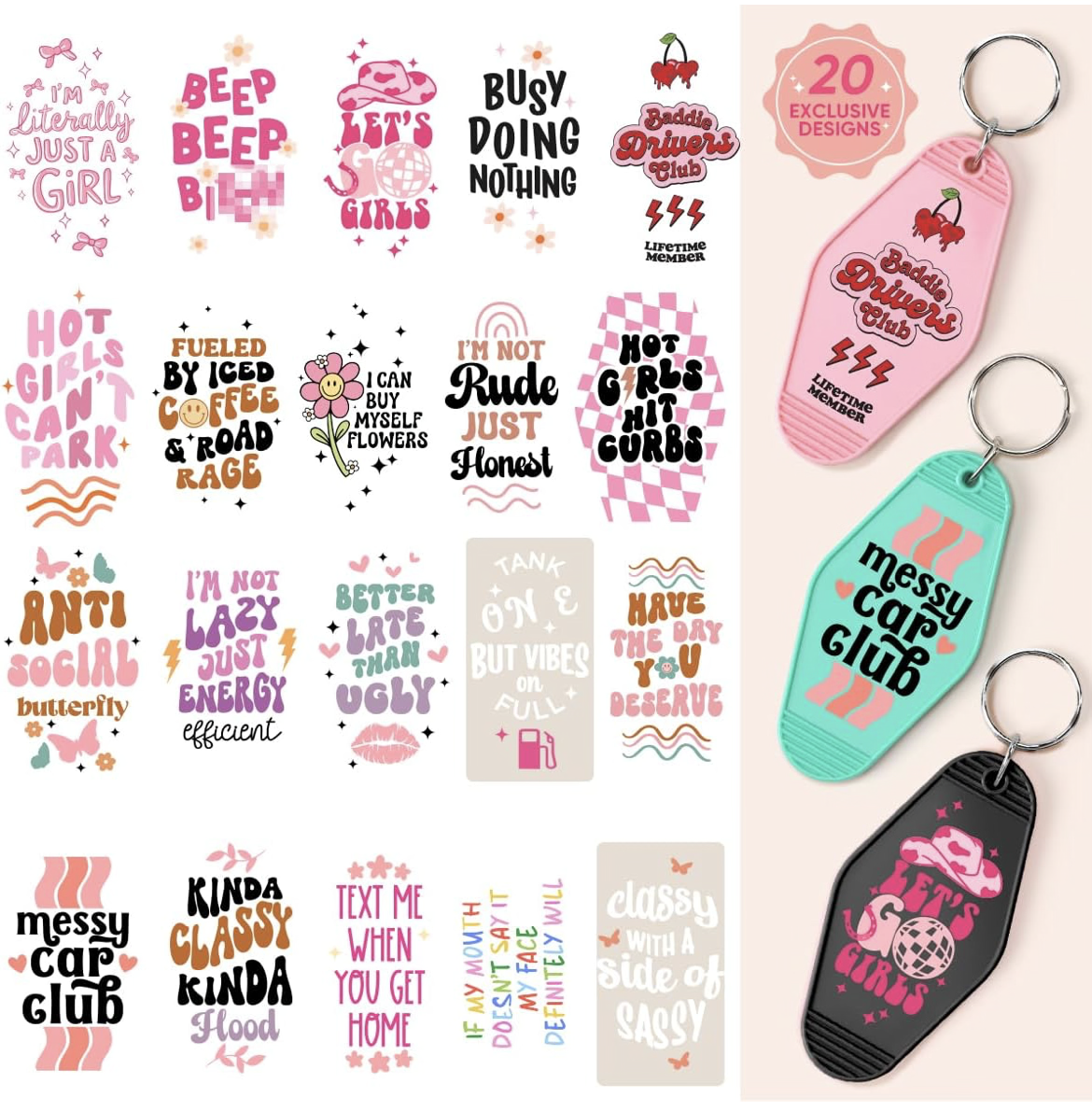 Let’s Go Girls designs 🎀✨🌸