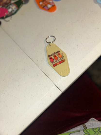 Boot Scootin’ Spooky Keychain 👻🤠