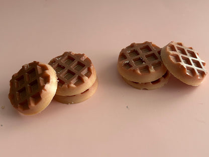 18 Mini Round Waffle Wax melts 🧇