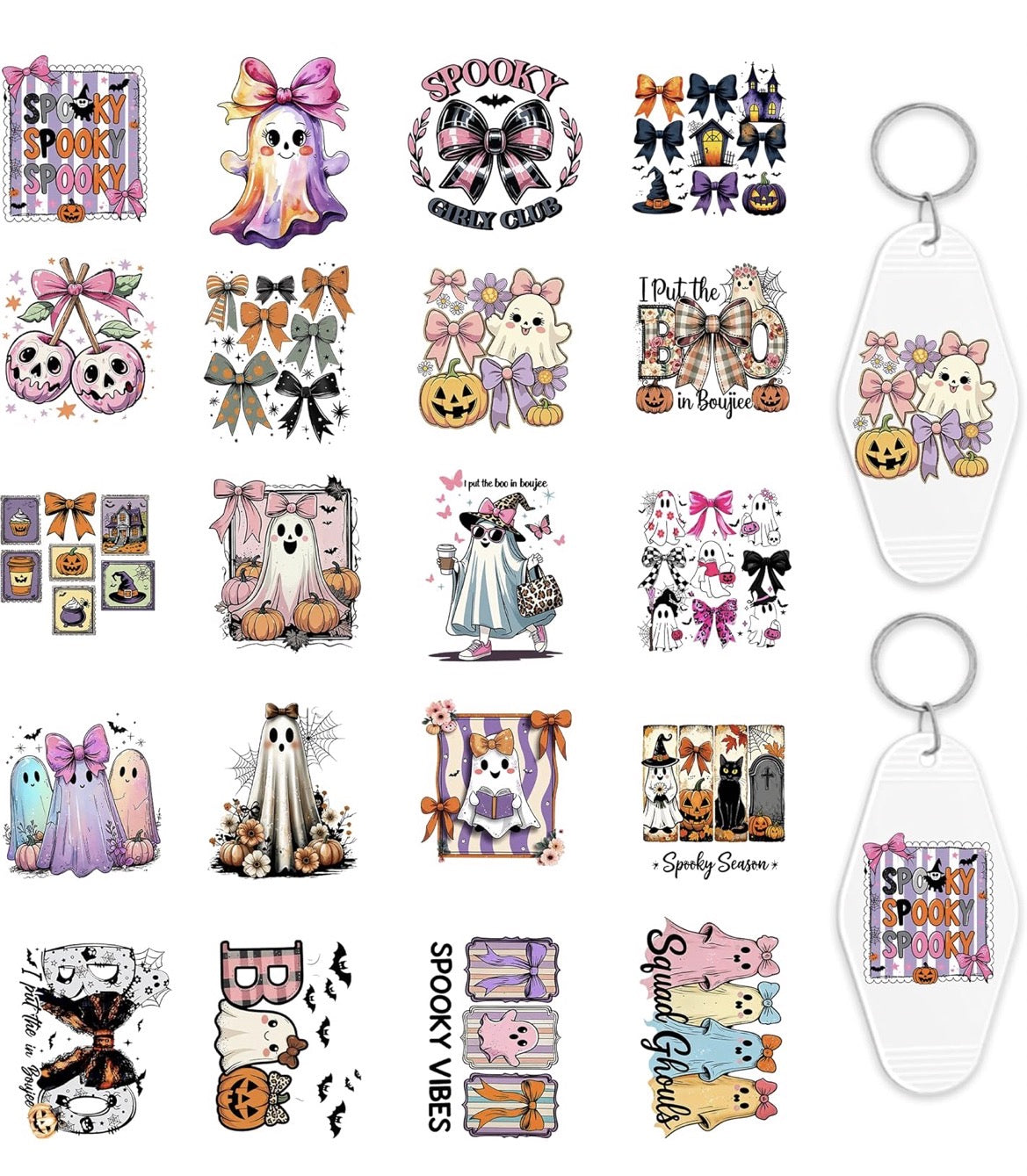 Bow-tiful Ghosts designs 👻🎀