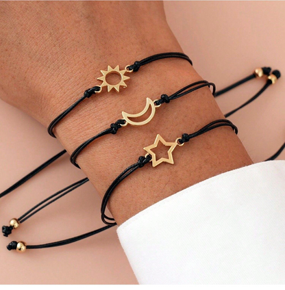 🌙 Midnight Moon Bracelet