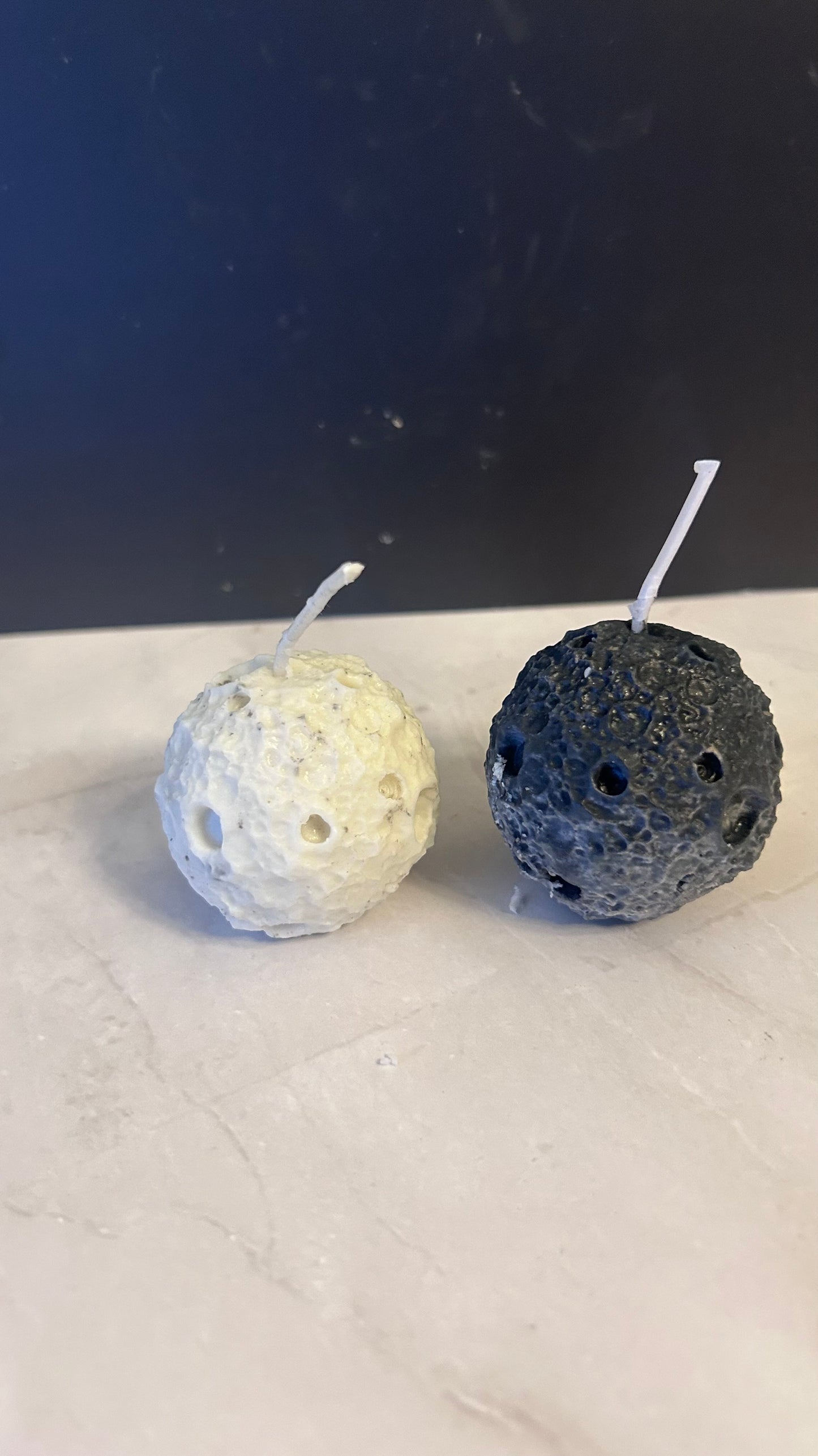 2 set moon candles 🌑✨