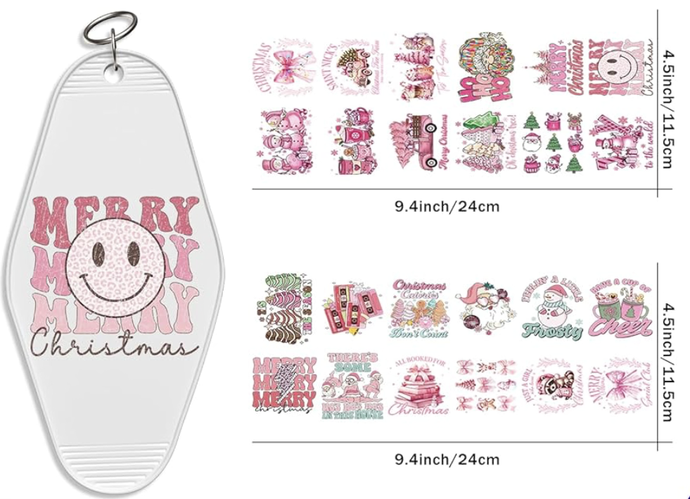 Very Merry Pink Christmas designs 🎀❄️🎄🦌