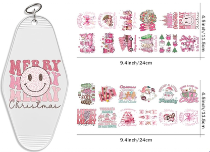 Very Merry Pink Christmas designs 🎀❄️🎄🦌