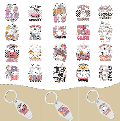 Pretty Halloween Keychain Designs 🎀👻