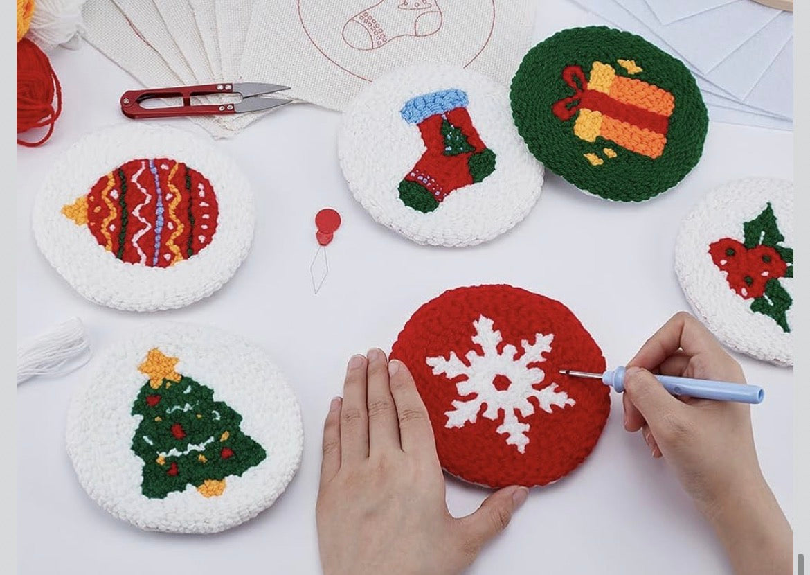 “Christmas Time Coaster” designs 🎄❤️