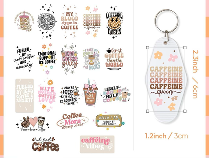 Coffee Lovers Keychain ☕️🤎