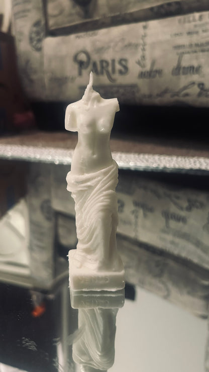 Venus goddess (no head) candle ✨🕯️