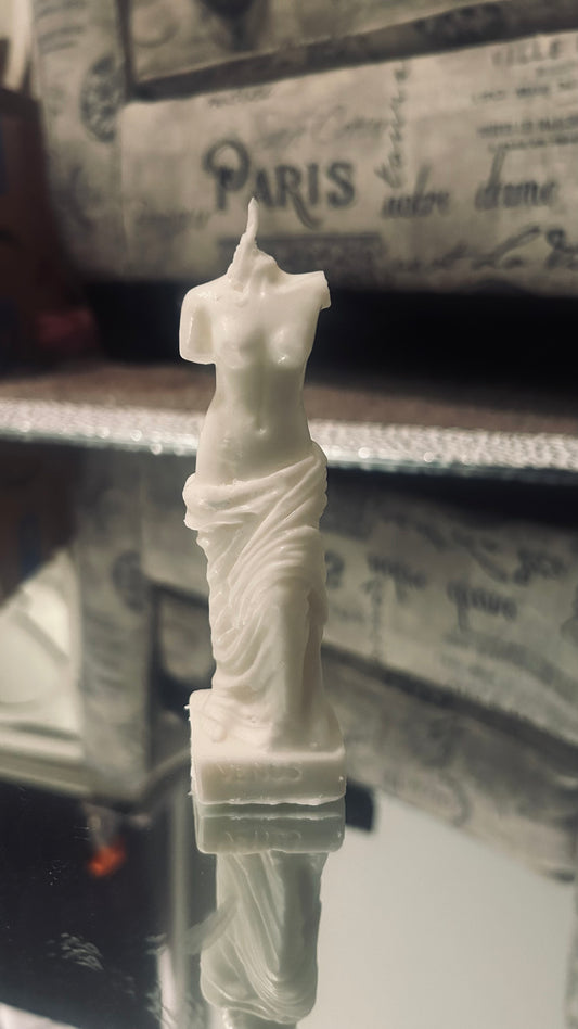 Venus goddess (no head) candle ✨🕯️