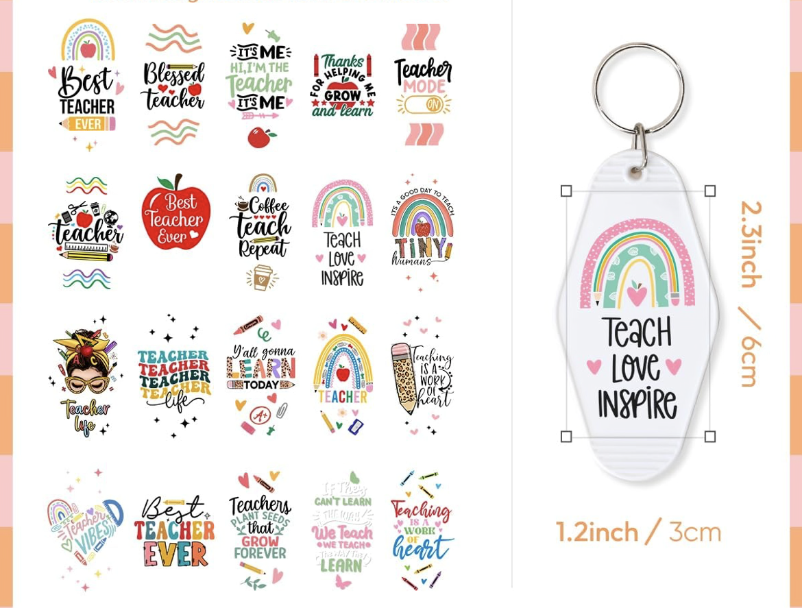 “Teacher Life” designs 🎒🍎📝