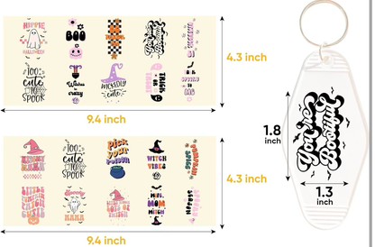 Girly Halloween Keychain designs 👻🎃