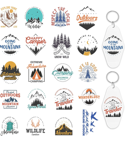 Travel Keychain Designs 🧳 🗺️📍