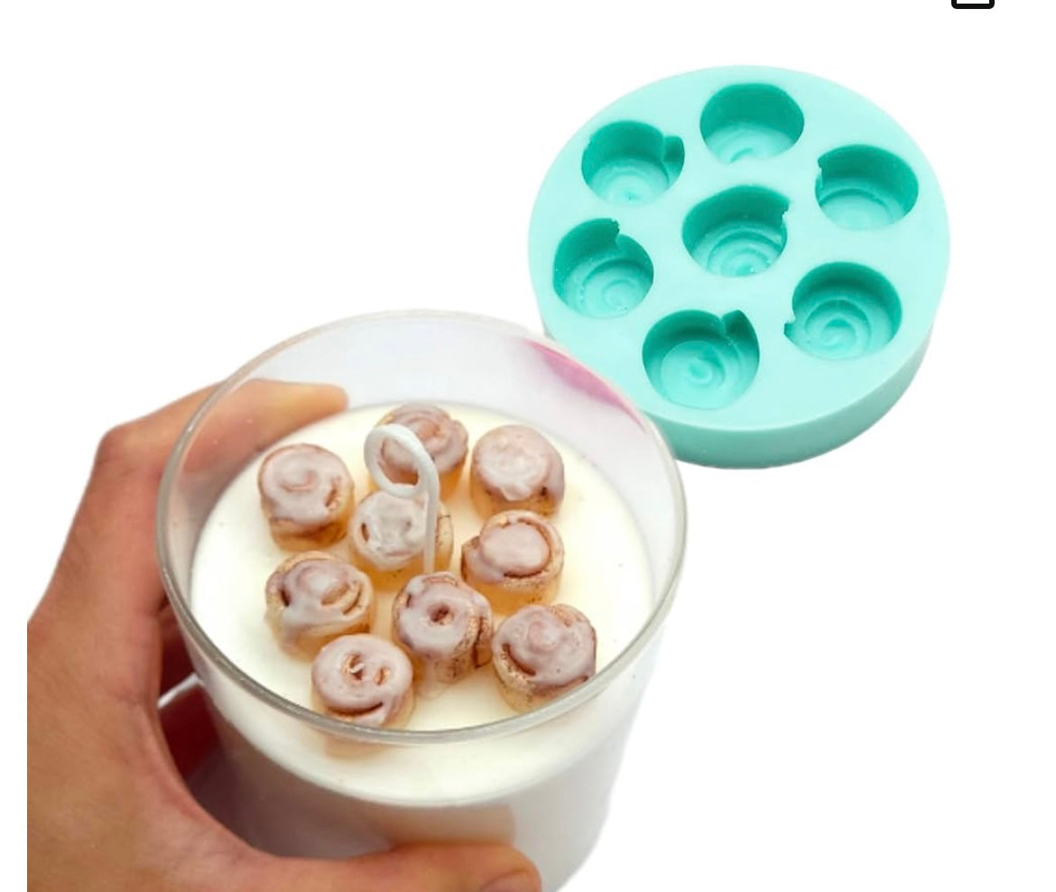 Mini Cinnamon Buns Rolls Wax Melts