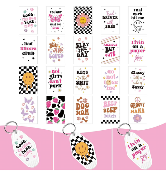 Good Things keychain designs 💞✨