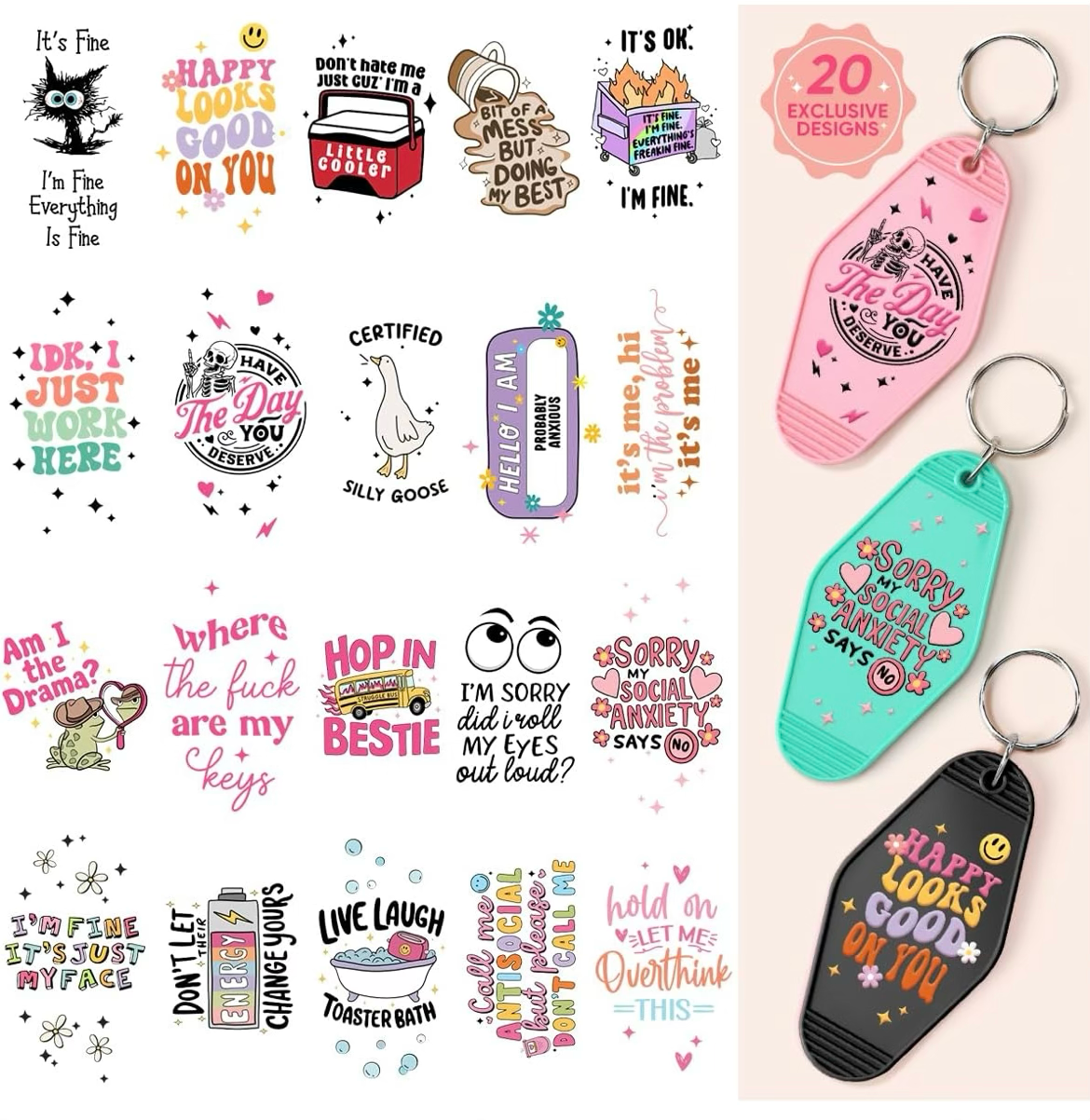 Funny Keychain Designs 🤪