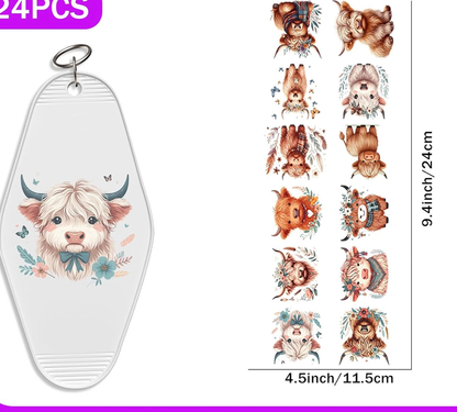 Cutie Pie Highland Cows designs 🐮